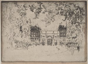 Marble Arch av Joseph Pennell