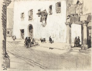 Klostren i Alcalá av Joseph Pennell