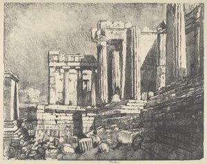 Propylaea, Aten av Joseph Pennell