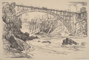 Stålbron av Joseph Pennell