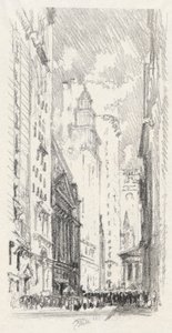 Börsen, #4 i Iconophile Club Collection av Joseph Pennell