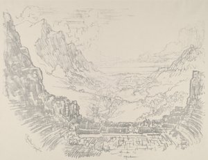 Teatern, Segesta av Joseph Pennell