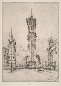 Timesbyggnaden av Joseph Pennell