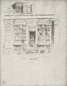 Tobaksaffären, 1903. av Joseph Pennell