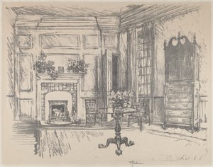 The Upper-room, Stenton, 1912.