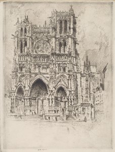 Västfronten, Amiens av Joseph Pennell