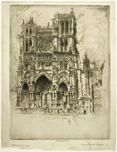 Västfronten, Amiens av Joseph Pennell
