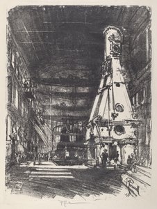The White and Black Hammers, 1917. av Joseph Pennell