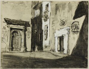 Toledos gator av Joseph Pennell