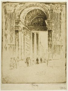 Västra dörren, St Paul