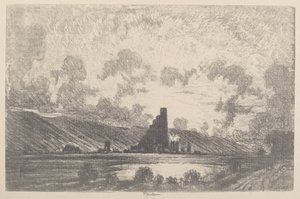 Work Castles, Wilkes Barre av Joseph Pennell