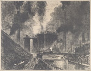 Work Castles, Wolverhampton av Joseph Pennell
