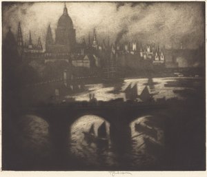Wrens stad av Joseph Pennell