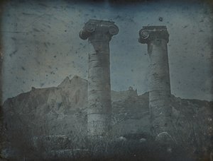 Artemis tempel, Sardes, 1843.