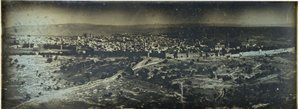 Jerusalem: panoramautsikt av Joseph Philibert Girault De Prangey