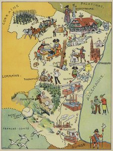 Alsace (färglitografi)