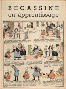 Becassine under utbildning av Joseph Porphyre Pinchon