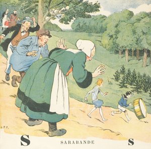 S: Sarabande av Joseph Porphyre Pinchon
