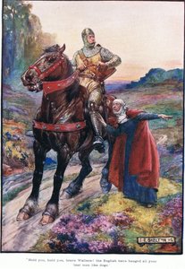 Håll dig, håll dig, modige Wallace! Engelsmännen har hängt alla dina bästa män som hundar, 1910 av Joseph Ratcliffe Skelton