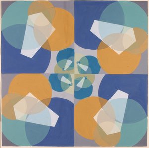 Gröna kvadrater (från serien Konstnärernas matematiska grund)