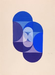 Key Blue (från serien Konstnärernas matematiska grund)