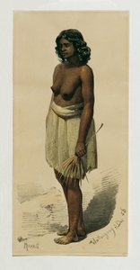 Aboriginal flickor från Wollongong (Wollongong), Australien av Joseph Selleny