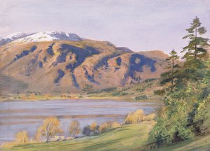 Coniston (wc på papper) av Joseph Severn