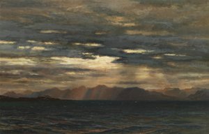 Soluppgång över den nordvästra kusten av Skye