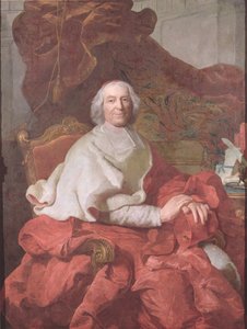 Kardinal Andre Hercule de Fleury, biskop av Fregus och Ludvig XV:s premiärminister
