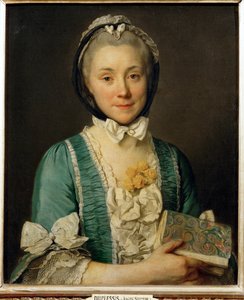 Madame Lenoir, mor till Alexandre Lenoir, grundare av Musee des mouments francais ... av Joseph Siffred Duplessis