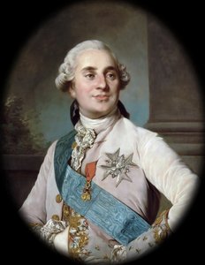 Porträtt av kung Ludvig XVI 1754-1793