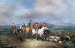 Eberjagd av Joseph Simon Volmar