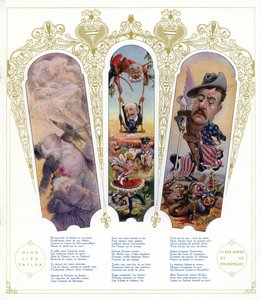 Karikatyrer (färg litho)