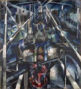 Brooklyn Bridge av Joseph Stella