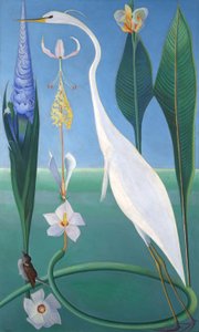 Den vita hägern av Joseph Stella