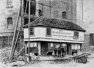 The Old Curiosity Shop nära Lincolns Inn Fields, London, c1860 1911