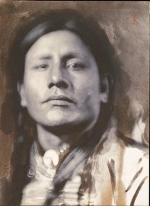 A Sioux Chief [Har-No-Horses], 1898.