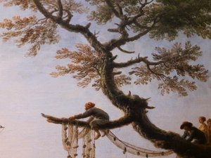 Utsikt över en hamn på morgonen (Morgon)


 (detalj).