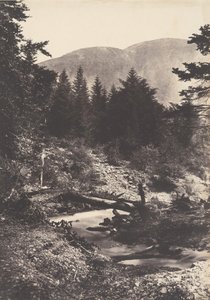Torrent av Demoiselles vattenfall, Bagnères de Luchon., 1853.