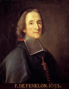 Porträtt av Fenelon (Francois de Pons de Salignac de La Mothe-Fenelon (Mothe Fenelon)