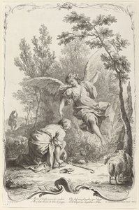 Moses och den brinnande busken av Joseph Wagner