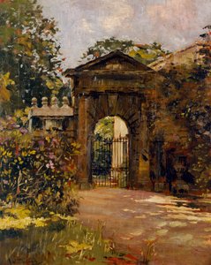Inigo Jones Gateway, Chiswick House (olja på duk)
