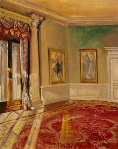 South West Drawing Room, Chiswick House (olja på duk)