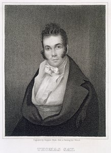 Thomas Say (1787-1834), graverad av Henry Hoppner Meyer (1787-1847)