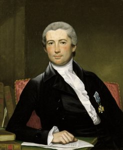 Porträtt av General Giles, ca. 1785.