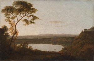 Albanosjön av Joseph Wright of Derby