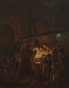 Smidesaffären av Joseph Wright of Derby