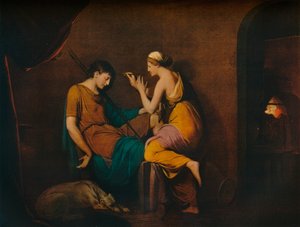 The Corinthian Maid, 1782-1784, 1930. av Joseph Wright of Derby