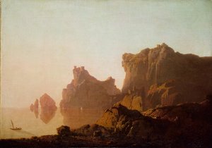 Salernobukten, 178385. av Joseph Wright of Derby