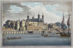 The Tower of London, graverad av J. C. Stadler (fl.1780-1812), publicerad 1795 av Joseph after Farington